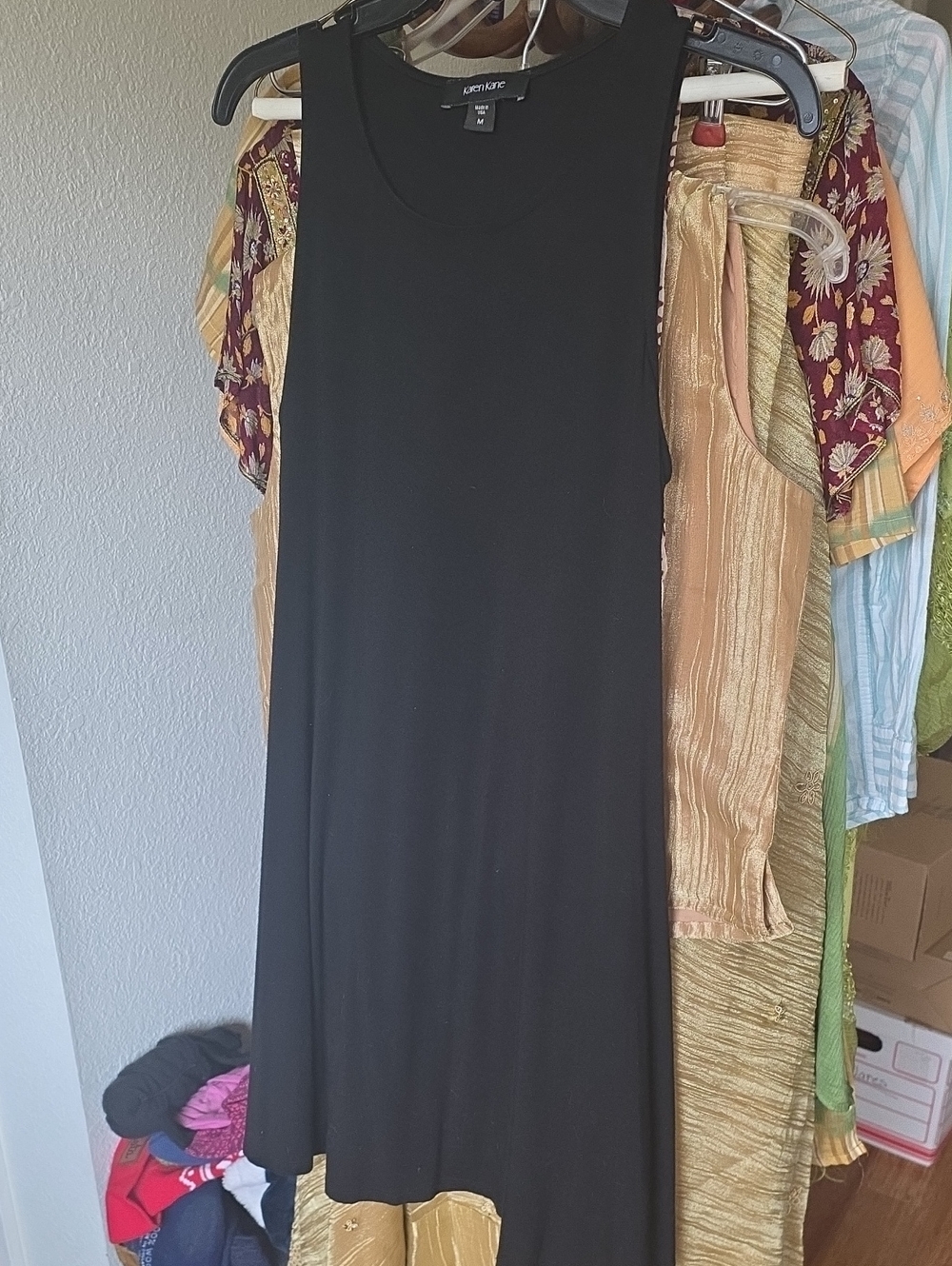 Karen Kane Easy Fit Black Dress
